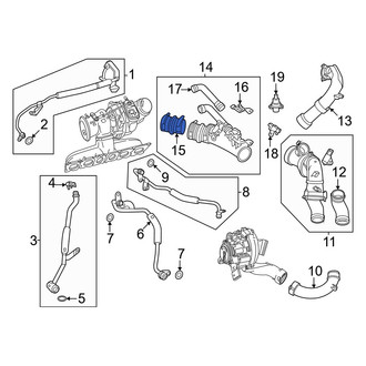 Mercedes-Benz OE - Intercooler Pipe Adapter