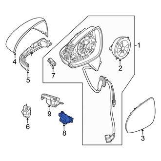 Mercedes-Benz OE - Front Right Step Light