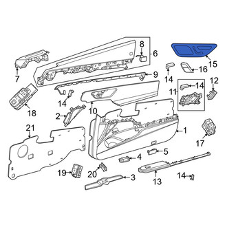Mercedes-Benz OE - Front Right Power Seat Switch