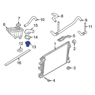 Mercury OE - Engine Coolant Thermostat