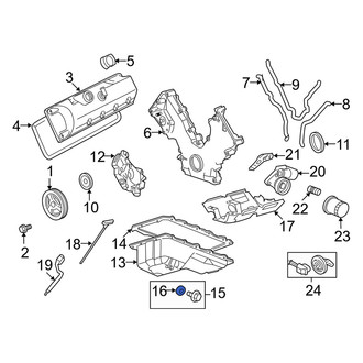 Mercury OE - Engine Oil Drain Plug Gasket