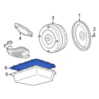 Mercury OE - Transmission Oil Pan Gasket