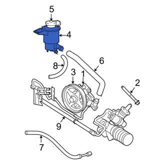 Mercury OE - Power Steering Reservoir