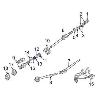 Mercury OE - Steering Column Bearing