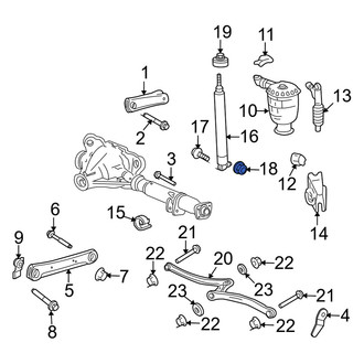 Mercury OE - Suspension Track Bar Nut