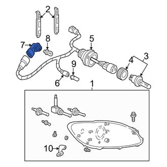 Mercury OE - Front Parking Light Bulb Socket