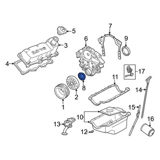 Mercury OE - Front Engine Crankshaft Seal