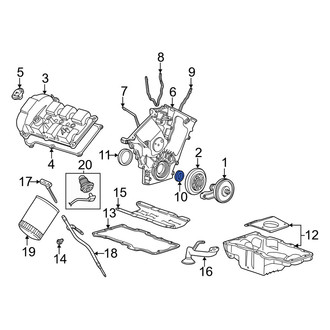 Mercury OE - Front Engine Crankshaft Seal