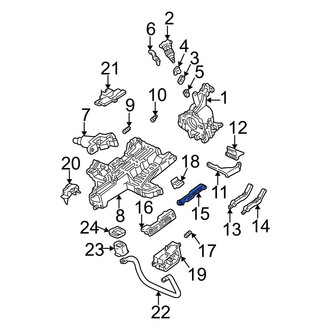 Mercury OE - Ignition Switch Actuator