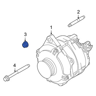 Mercury OE - Alternator Nut