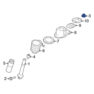Mercury OE - Suspension Track Bar Nut