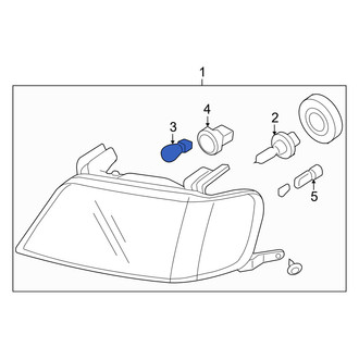 Mercury OE - Front Parking Light Bulb