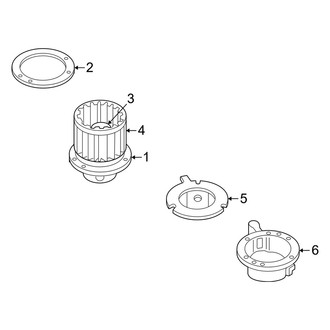 Mercury OE - Air Conditioner & Heater - Blower Motor & Fan (FULL HYBRID EV-GAS (FHEV))