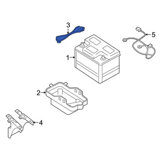 Mercury OE - Battery Hold Down