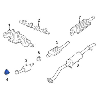 Mercury OE - Exhaust Pipe Connector Gasket