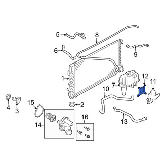 Mercury OE - Cooling System Bypass Line Adapter Gasket