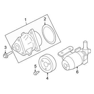Mercury OE - Cooling - Water Pump