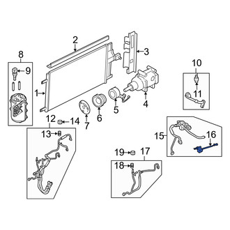 Mercury OE - A/C Compressor Relief Valve