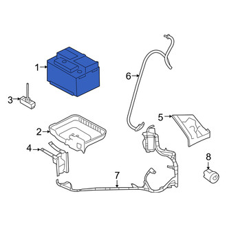 Mercury OE - Vehicle Battery