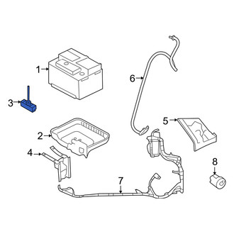 Mercury OE - Battery Hold Down