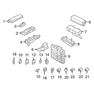 Mercury OE - Electrical - Fuse & Relay (FULL HYBRID EV-GAS (FHEV))