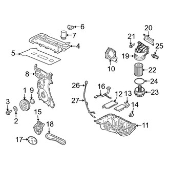 Mercury OE - Engine / Transaxle - Engine Parts