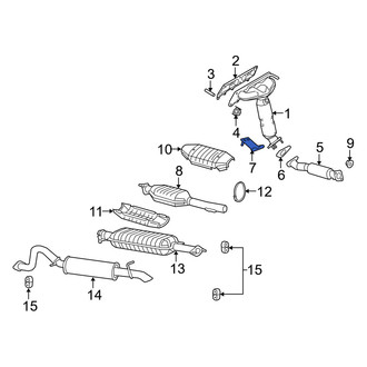 Mercury OE - Exhaust System Hanger Bracket