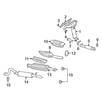 Mercury OE - Exhaust System - Exhaust Components (FULL HYBRID EV-GAS (FHEV))
