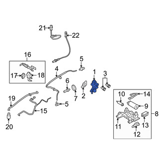 Mercury OE - Exhaust Gas Recirculation (EGR) Valve