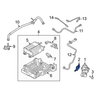 Mercury OE - Exhaust Gas Recirculation (EGR) Valve Gasket