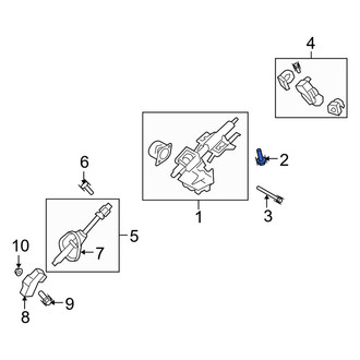 Mercury OE - Steering Column Bolt