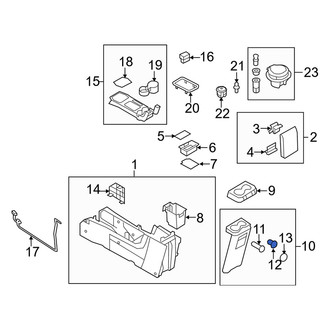 Mercury OE - 12 Volt Accessory Power Outlet Housing