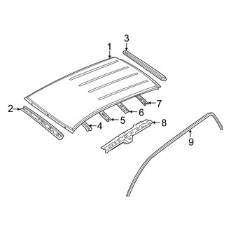 Mercury OE - Roof & Components (FULL HYBRID EV-GAS (FHEV))