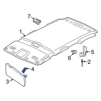 Mercury OE - Sun Visor Clip