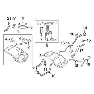 Mercury OE - Fuel System Components