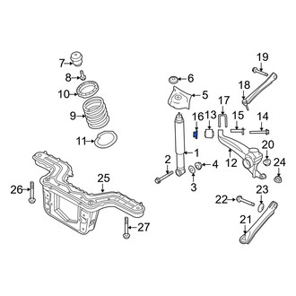 Mercury OE - Rear Alignment Camber Adjusting Eccentric