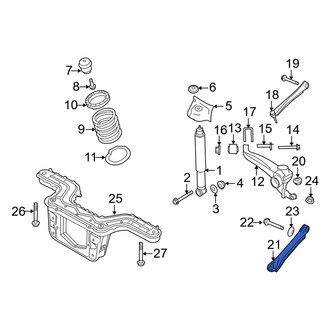 Mercury OE - Rear Left Lower Suspension Control Arm