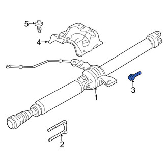Mercury OE - Front Drive Shaft Bolt