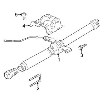 Mercury OE - Rear Suspension - Drive Shaft (4WD FULL HYBRID EV-GAS (FHEV))