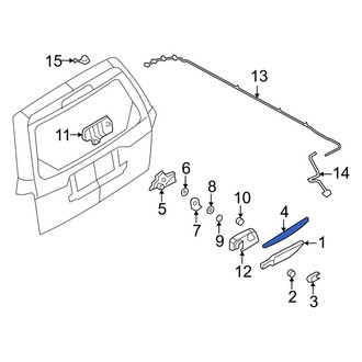 Mercury OE - Rear Wiper Blade