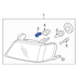 Mercury OE - Front Parking Light Bulb