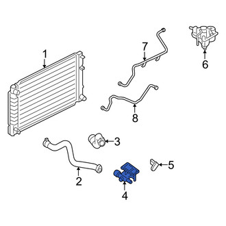 Mercury OE - Engine Coolant Outlet Flange