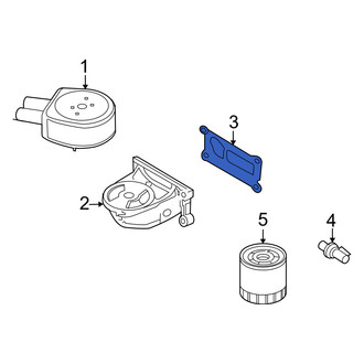 Mercury OE - Engine Oil Filter Adapter Gasket