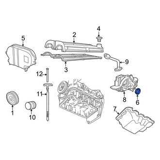 Mercury OE - Front Engine Crankshaft Seal