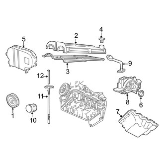 Mercury OE - Engine / Transaxle - Engine Parts (Base 2.3L)