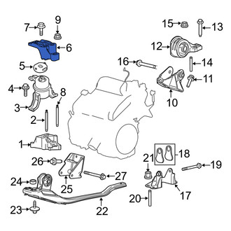 Mercury OE - Engine Mount Bracket