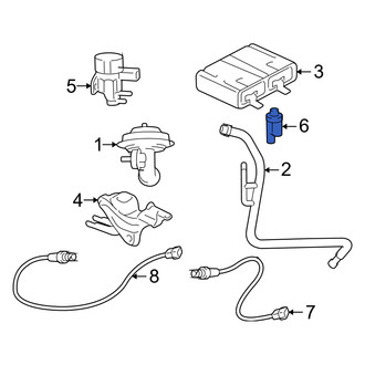 Mercury OE - Exhaust Gas Recirculation (EGR) Pressure Sensor