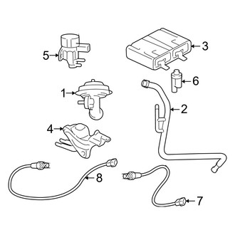 Mercury OE - Emission System - Emission Components (Premier)