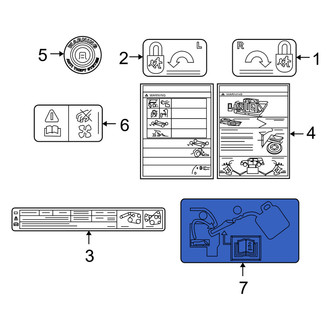 Mercury OE - Fuel Information Label
