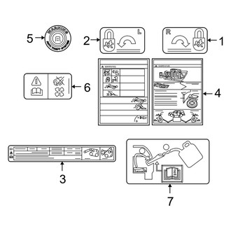 Mercury OE - Information Labels - Labels (Flex / Gas)